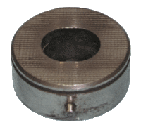 <b>Poor Quality Punch and Die Sharpening Just Doesn’t Pay!<br />This poorly sharpened tool shows extensive burning and galling still present inside the die.</b>